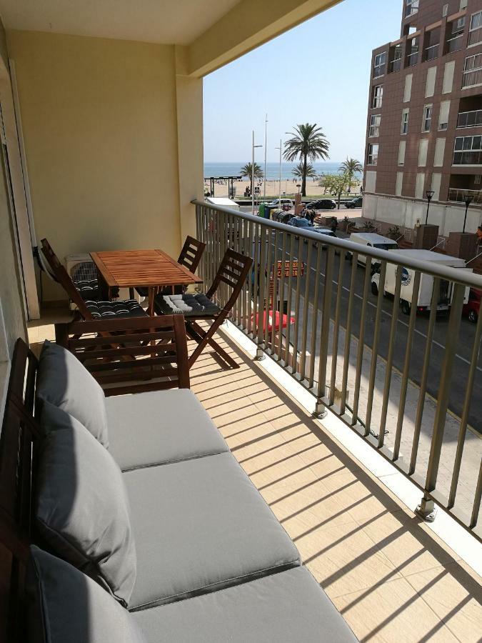 Apartamento Primera Linea De La Playa De Gandía Exterior foto